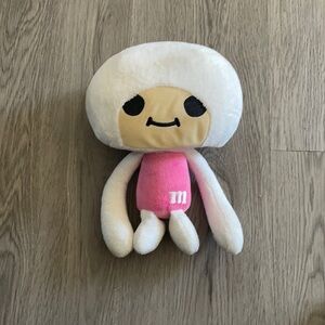 Pink M & M few tiny stains